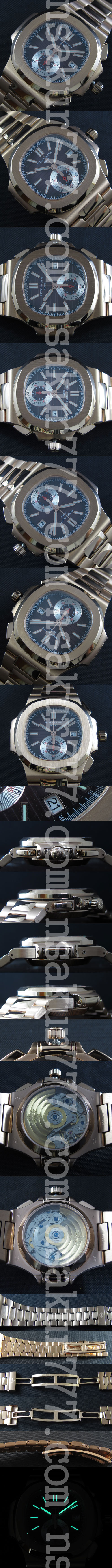 【44mm*14mm】パテック・フィリップ ノーチラス スタイリッシュ腕時計