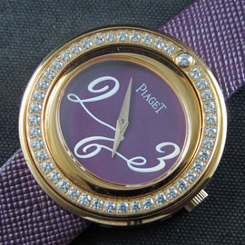 レプリカ腕時計ピアジェPossessionベゼル全面ダイヤモンド(12字位置大きいダイヤモンド付き)