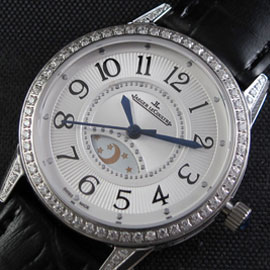 売上トップ腕時計 JAEGER LECOULTRE マスター ベゼル全面ダイヤ 40㎜ クォーツムーブメント