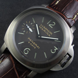 高級ビジネス腕時計パネライルミノールPAM510Asian Unitas 6497ムーブ搭載 (手巻き)