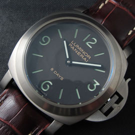 大人気レプリカ腕時計パネライルミノール マリーナ6497ムーブメント搭載 (手巻き)