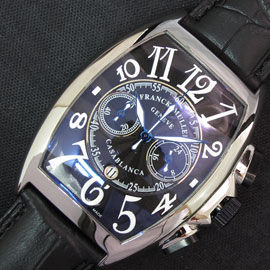 新着腕時計フランクミュラー カサブランカ(ストップウォッチ60分積算計)