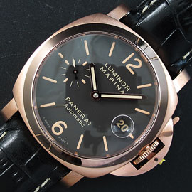 特典腕時計パネライ ルミノール マリーナ PAM048(ローズゴールド)