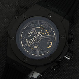 高級感いっぱいメンズ腕時計ウブロビッグバン ウニコ オールブラック411.CI.1190.LR.ABO14
