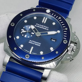 パネライコピー時計 サブマーシブル ブルー ノッテ PAM01068 最高品質、精密部品搭載