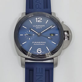パネライコピー時計 2024超人気新品 ルミノール GMT PAM01279 ブルー文字盤